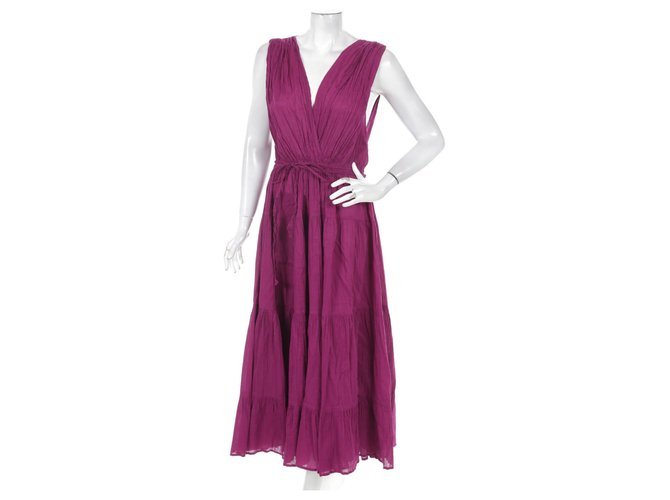 Mes Demoiselles ... Dresses Purple Cotton  ref.277560