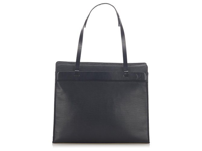 Louis Vuitton Black Epi Croisette PM Leather  ref.277592