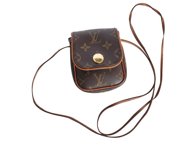 Louis Vuitton Handbags Brown Leather  ref.277779