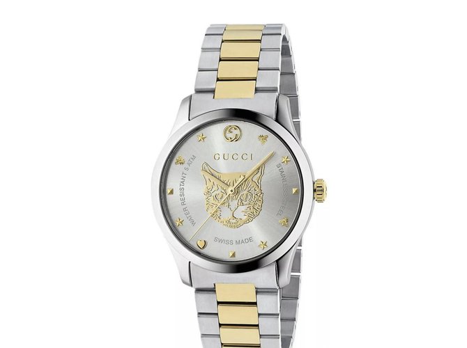 Gucci Feine Uhren Golden Metall  ref.278011