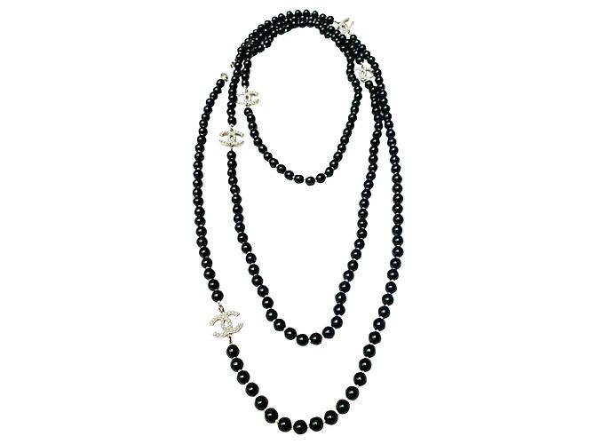 Chanel Iconic long necklace CC Le 5 Black