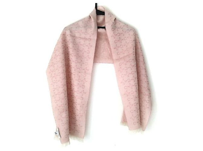 Céline scarf Pink Wool ref.278333 - Joli Closet