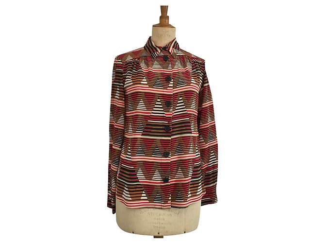 Blusa Missoni in seta multicolore