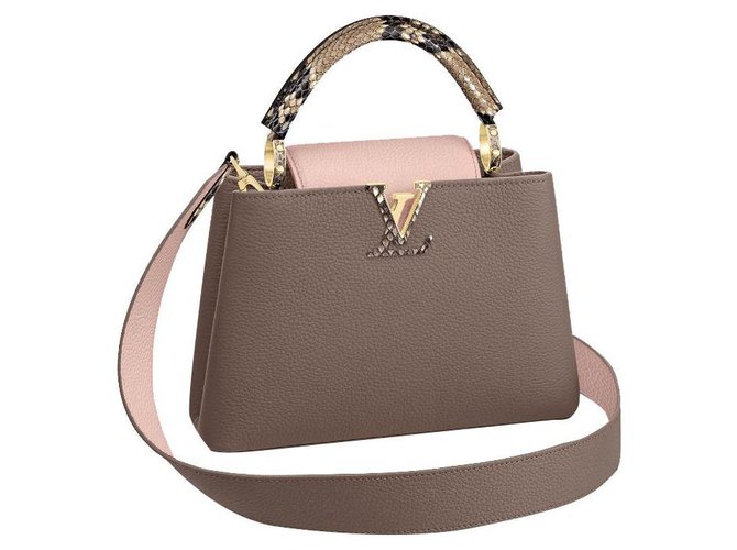 Louis Vuitton LV Capucines BB bag new Brown Leather  ref.278495