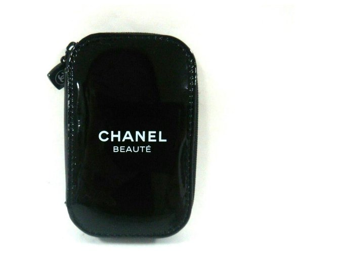 Chanel Bag accessory Black Linen  ref.278905