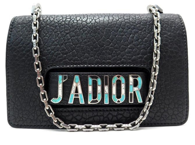 Christian Dior J'adior Black Leather  ref.278915