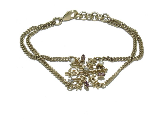 Chanel bracelet Golden Metal  ref.279590
