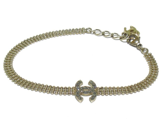 Chanel-Armband Golden Metall  ref.279592