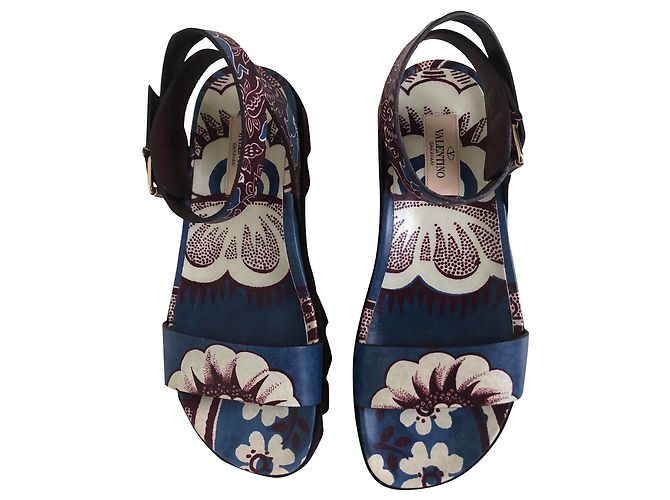 Sandali Valentino Garavani Multicolore con Motivi Floreali