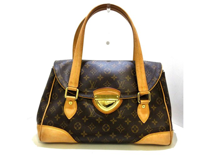 Louis Vuitton Beverly Brown Cloth  ref.279965