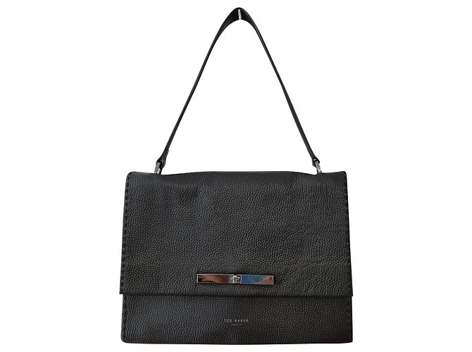 Sac à main Ted Baker noir en fourrure
