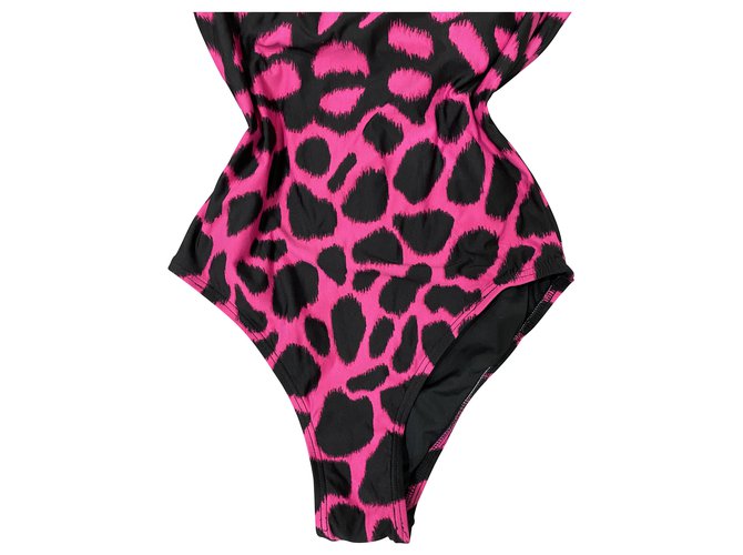 Michael Kors Swimwear Black Pink Fuschia Polyester  ref.280366