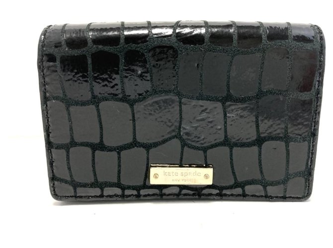 Kate Spade Wallet Black Leather  ref.280820