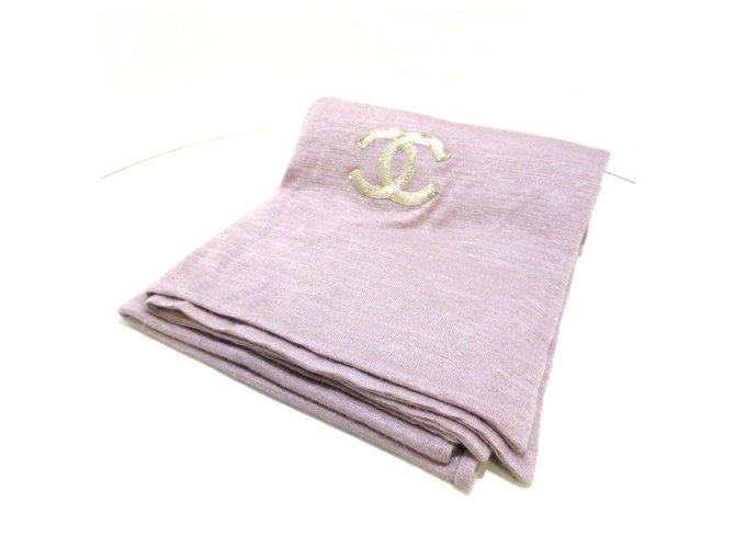 Chanel scarf Pink Wool  ref.280827