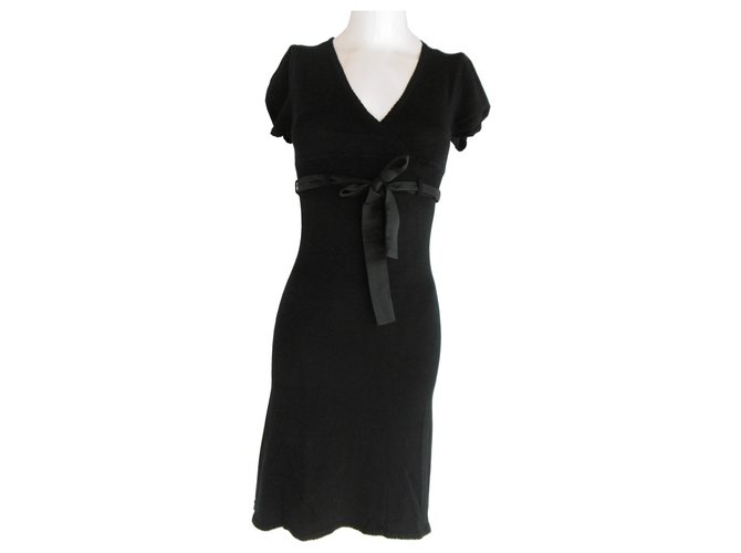 KOOKAÏ Kookai  Dress Black Viscose  ref.281176