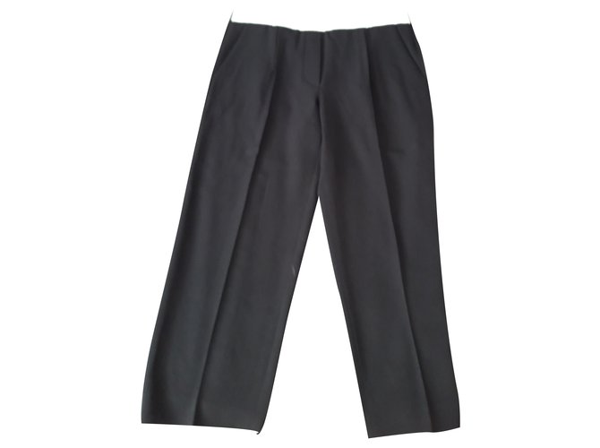 Givenchy Pants, leggings Black Wool  ref.281234