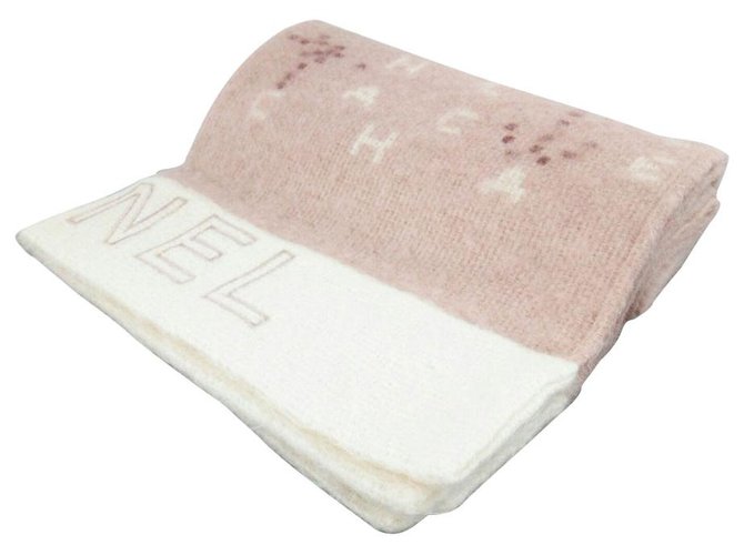 Chanel scarf Pink Wool  ref.281739