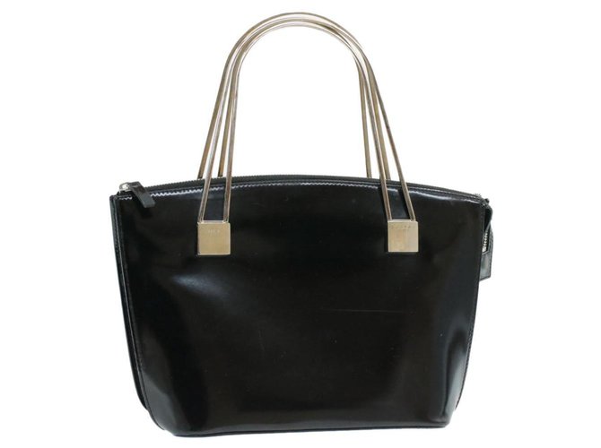 Céline Celine handbag Black Leather  ref.281937
