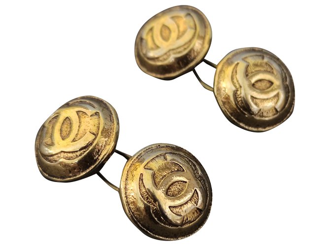 Chanel Conjuntos de joalharia Dourado Metal  ref.282282