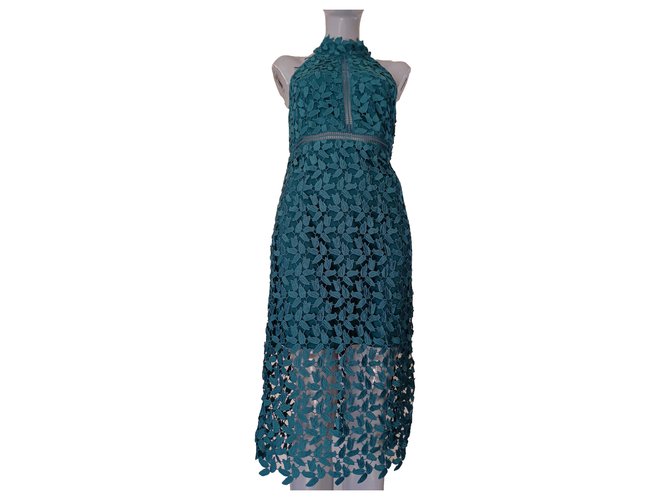 Autre Marque Dresses Blue Polyester  ref.282312