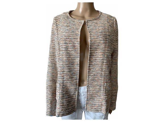 Autre Marque Cárdigan BRAX Beige de Algodón