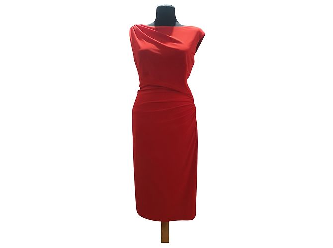 Vestido Ralph Lauren Rojo Roja
