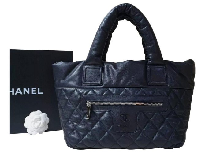 Chanel Co Cocoon Black Leather Caviar Bag ref.283072 - Joli Closet