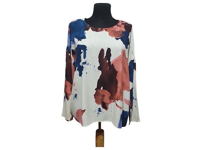 Blusa oversize Samsoe & Samsoe de viscosa Multicolor 