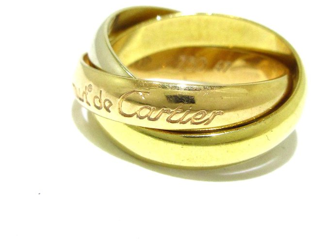 Love Cartier Trinity Multicor Ouro amarelo  ref.283305