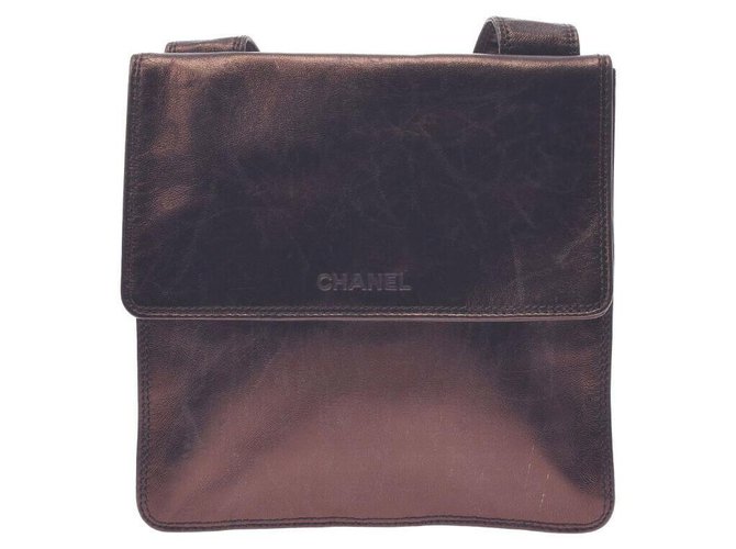 Chanel shoulder bag Golden Pony-style calfskin  ref.283561