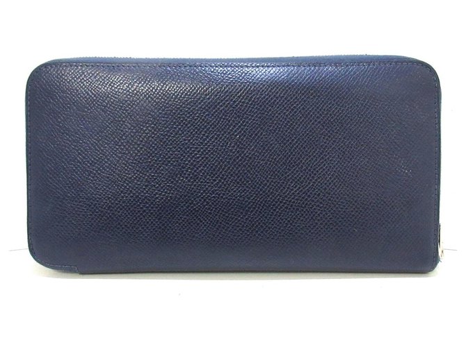 Hermès Azap Blue Leather  ref.284021