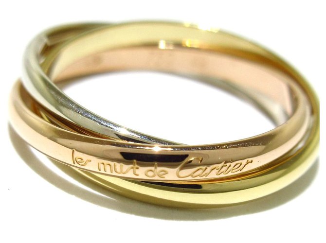 Love Cartier Trinity Multiple colors Yellow gold  ref.284263