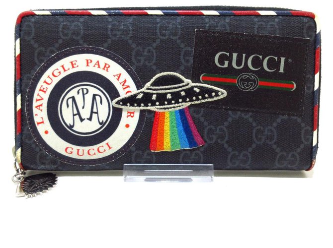 Gucci Supreme GG Black Cloth  ref.284305