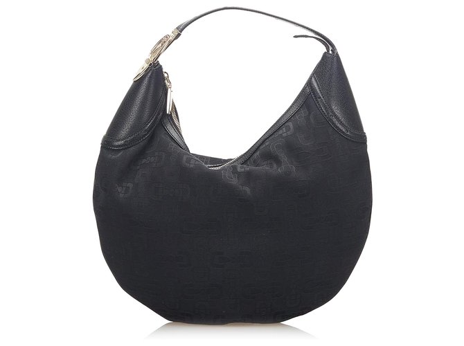 Gucci Horsebit Jacquard Glam Hobo