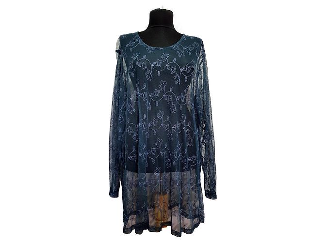 Camicetta trasparente blu Noa Noa XL