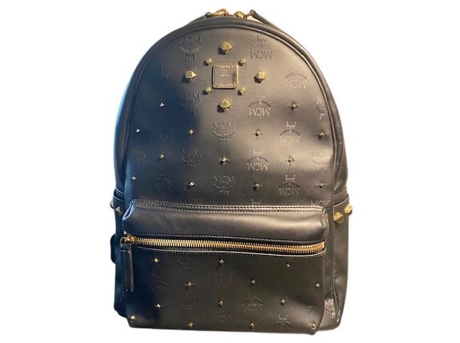 MCM Stark Odeon Rucksack Medium Schwarz 
