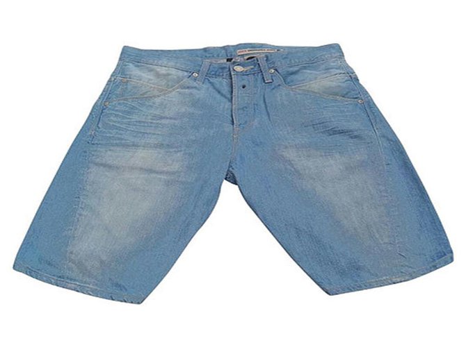 Levi's Men Shorts Light blue Cotton  ref.285640