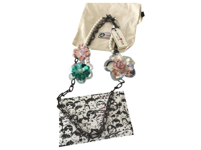 Lanvin For H&M Collana lunga Lanvin Multicolore