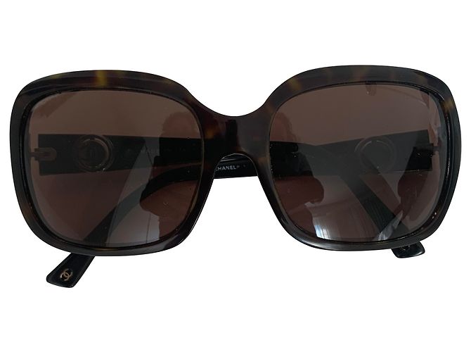 Occhiali vintage Chanel Marrone