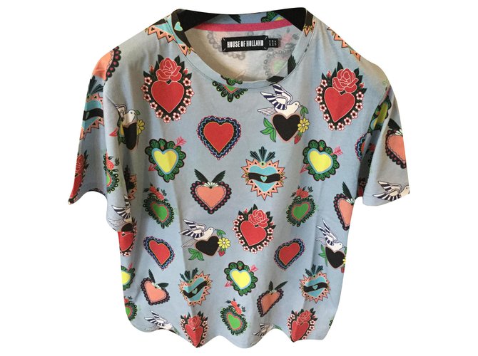 TEE-SHIRTS HOUSE OF HOLLAND Coton Multicolore  ref.286595