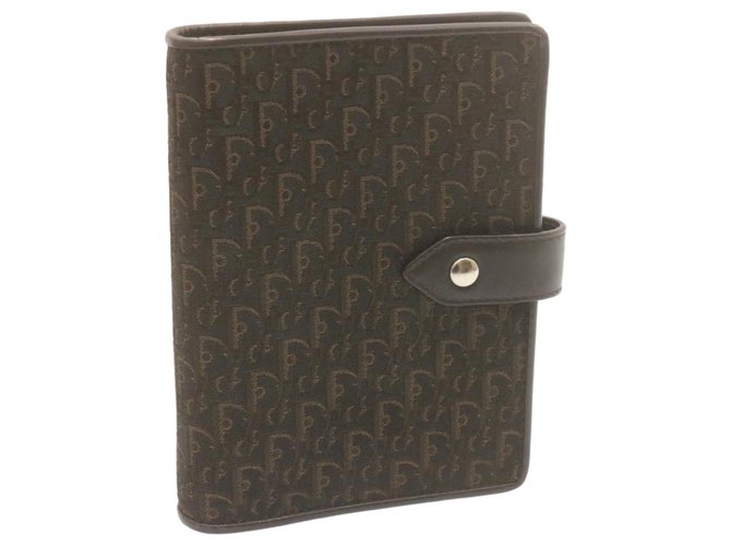 Dior wallet Brown Cloth  ref.286616