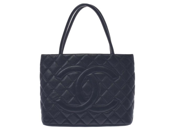 Chanel handbag Black Leather  ref.286669