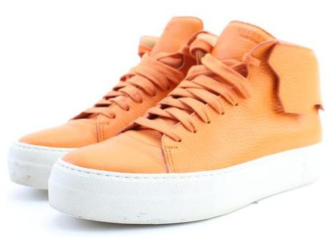 Buscemi 90mm Mid Sneaker Orange