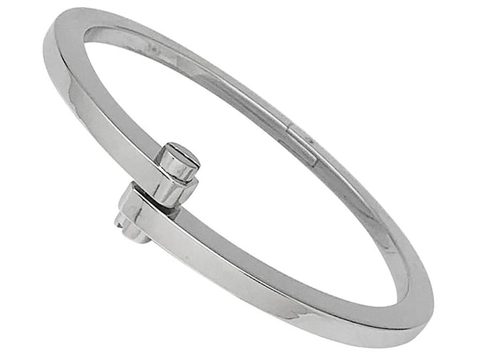 Bracelet Cartier “Menottes” en or blanc.  ref.286862