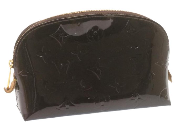 Louis Vuitton cosmetic pouch Patent leather  ref.287143