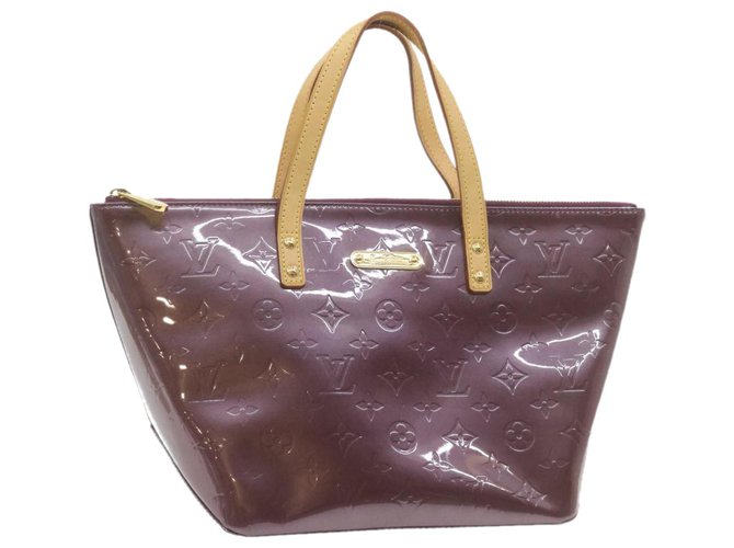 Louis Vuitton Purple Vernis Bedford Leather Patent leather ref