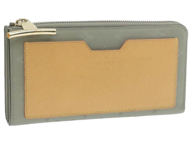 monogram titanium wallet
