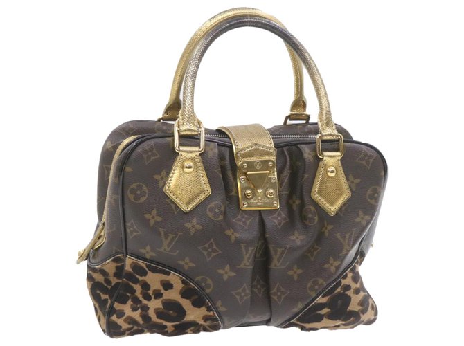 Louis Vuitton Leopard Monogram Handbag