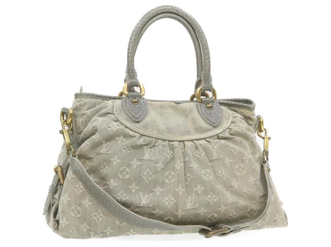 Louis Vuitton Neo Cabby MM Monogram Denim Shoulder Bag on SALE