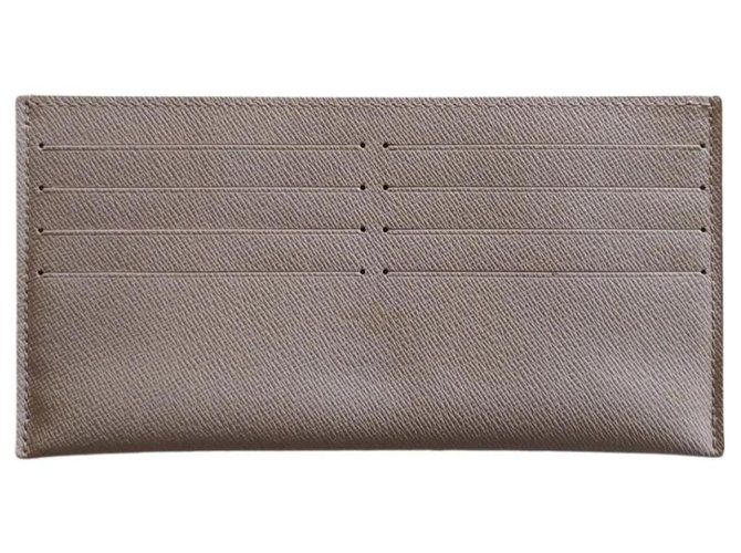 Louis Vuitton Felicie Grey Leather  ref.288323